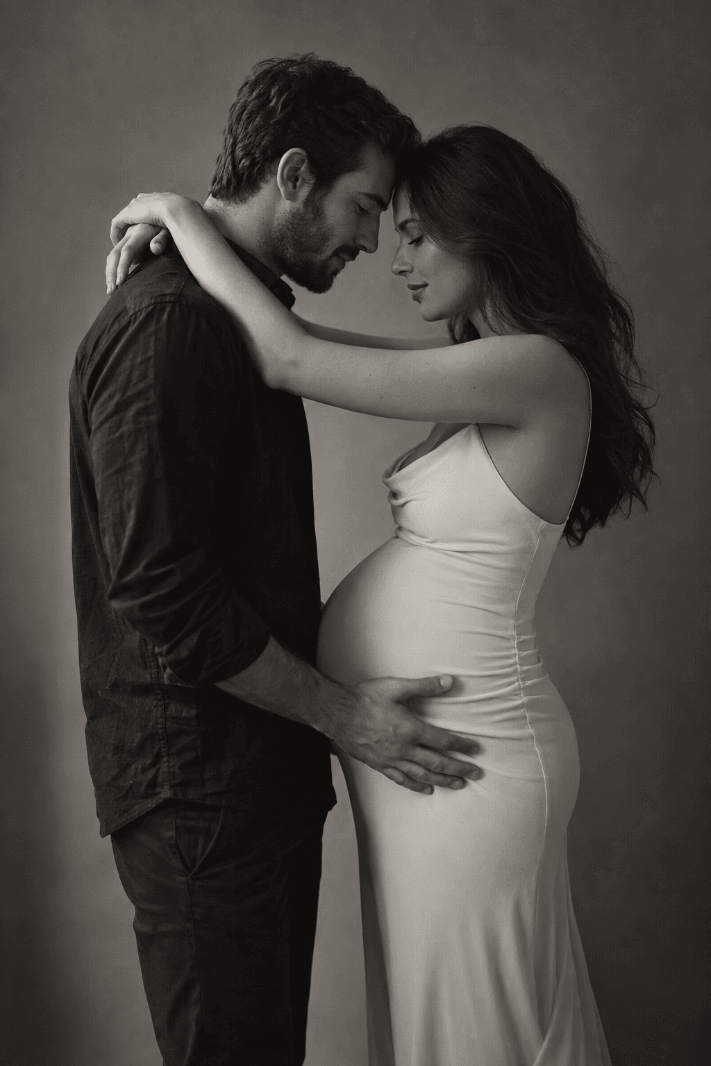 Illustrative maternity portrait style sample